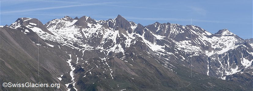 29.05.2026: Rappegletscher (Walliser Alpen), Schneelage Binntal
