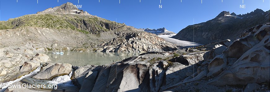 10.07.2025: Rhone glacier (Valais, Swiss Alps), Location 1