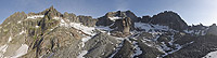 View before/after comparison photos of Sidelen glacier (Urseren, Urner Alps, Switzerland)