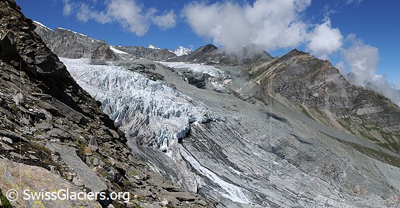02.08.2008: Allalingletscher (Walliser Alpen), Standort 1
