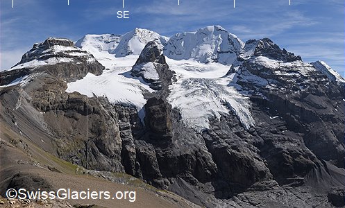07.09.2025: Blüemlisalpgletscher (Berner Alpen), Standort 1