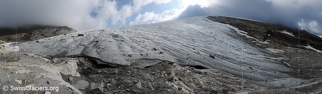 13.09.2009: Chaltwassergletscher (Walliser Alpen, Schweiz), Standort 1