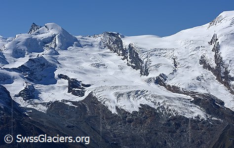 12.09.2019: Feegletscher (Walliser Alpen), Südlicher Teil des Feegletschers