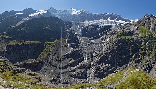 22.08.2017: Fieschergletscher (Grindelwald, Berner Alpen) / Unterer Grindelwaldgletscher (Berner Alpen), Fieschergletscher