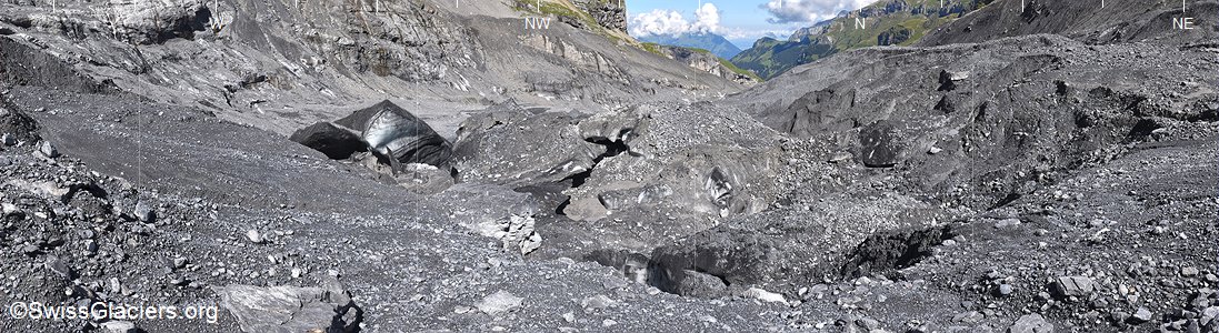 15.08.2020: Gamchi glacier (Bernese Oberland, Swiss Alps), Location 22