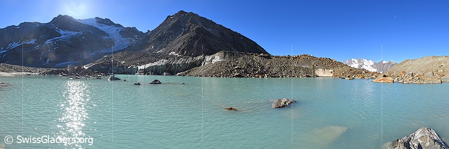 09.08.2020: Grüebugletscher (Walliser Alpen, Schweiz), Standort 1