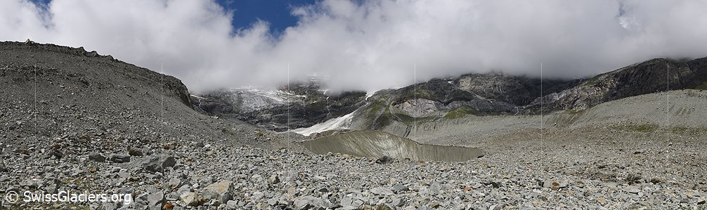 11.07.2021: Hohlichtgletscher (Wallis, Schweiz), Standort 3