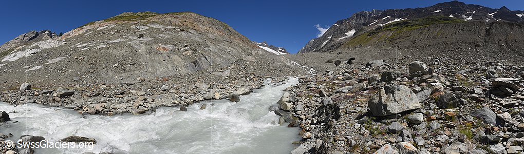 22.08.2016: Langgletscher (Berner Alpen, Schweiz), Standort 1