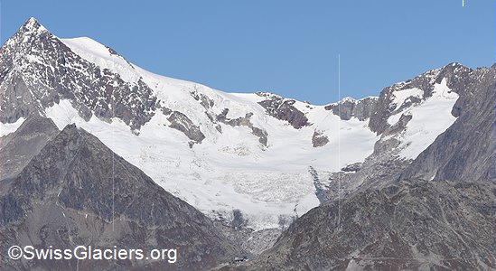14.10.2025: Mittelaletschgletscher (Berner Alpen), Standort 1