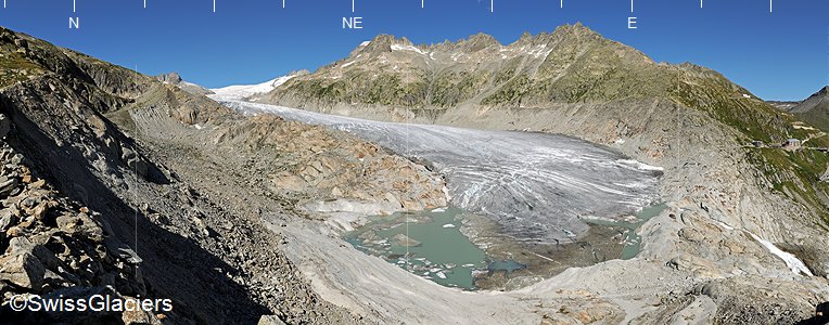 30.08.2009: Rhonegletscher (Walliser/Urner Alpen, Schweiz), Standort 11
