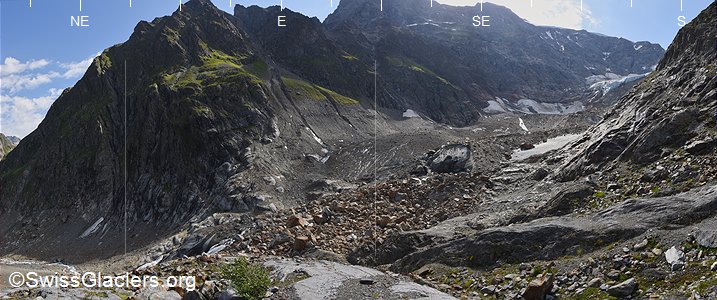 18.08.2023: Steigletscher (Berner Oberland, Schweizer Alpen), Standort 3
