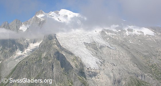05.08.2005: Triftgletscher (Fieschertal, Berner Alpen), Standort 1