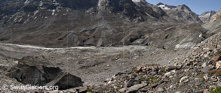 25.08.2017: Unteraargletscher (Berner Alpen), Standort 6
