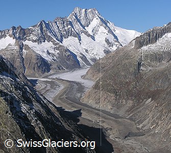 10.10.2005: Unteraargletscher (Berner Alpen), Standort 7