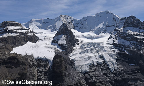 Blüemlisalp Glacier and Blüemlisalp Massif. Photo taken on 7 September 2025.
