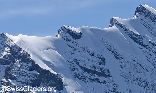 The Galletgrat on the Doldenhorn. Photo taken on 7 September 2025.