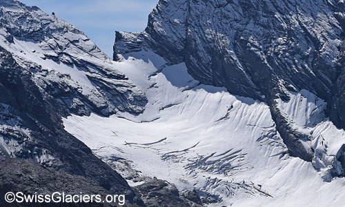 Fründe Glacier and Fründejoch. Photo taken on 7 September 2025.