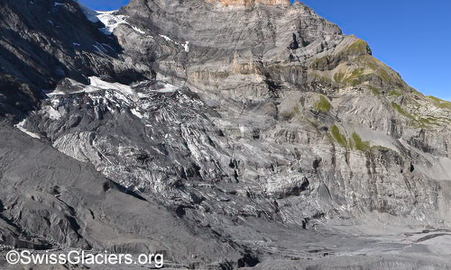 Northern part of the Gamchi glacier. Photo taken on 7. September 2024.