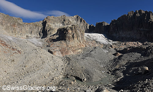 Sidelengletscher am 29.9.2023.