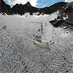 Muttgletscher von oben am 4.9.2018