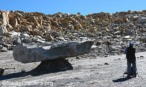 Large glacier table